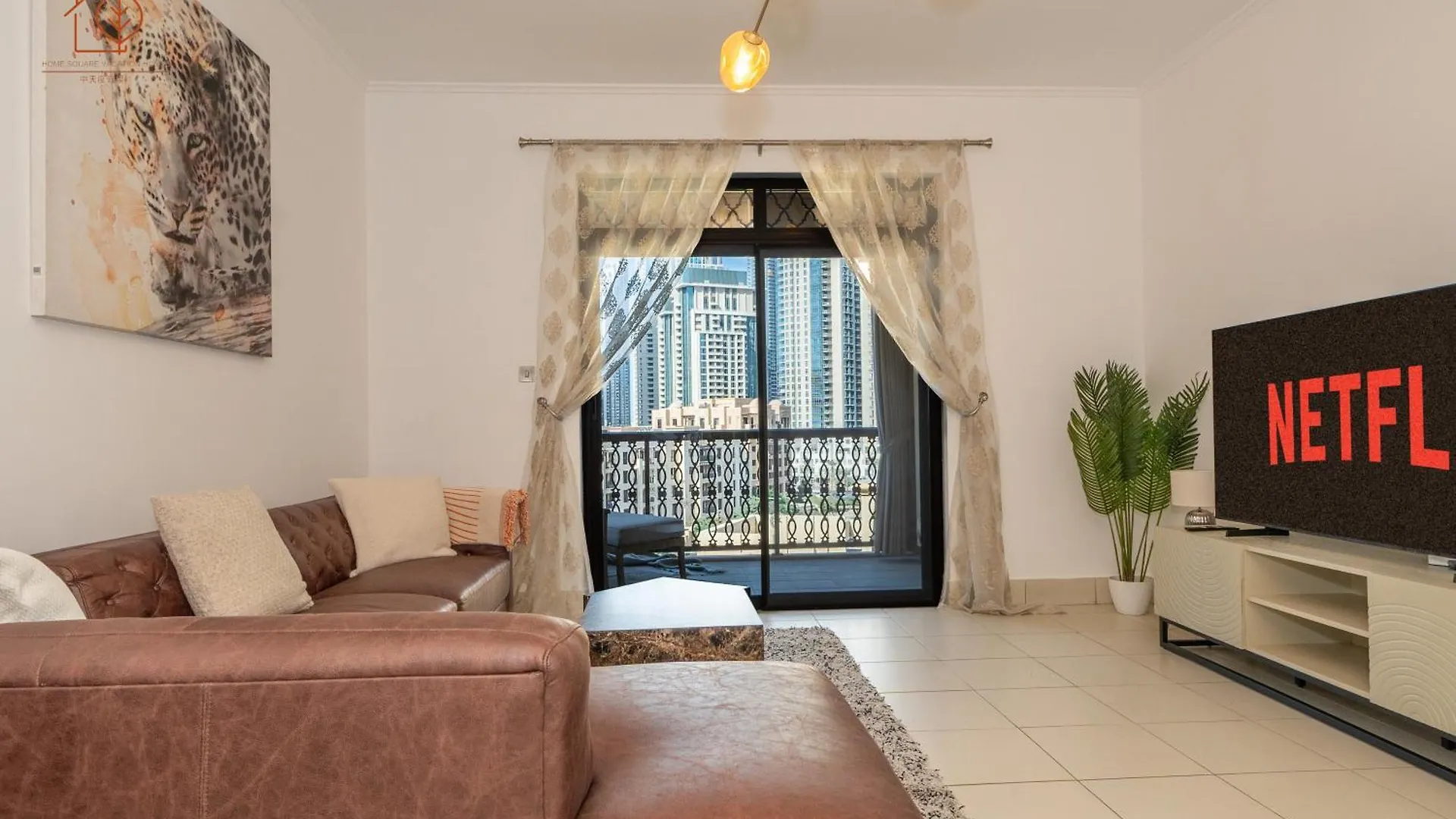 Cozy Old Town 2-Bed Apartment With Burj Khalifa Views 202Rh-2 ドバイ