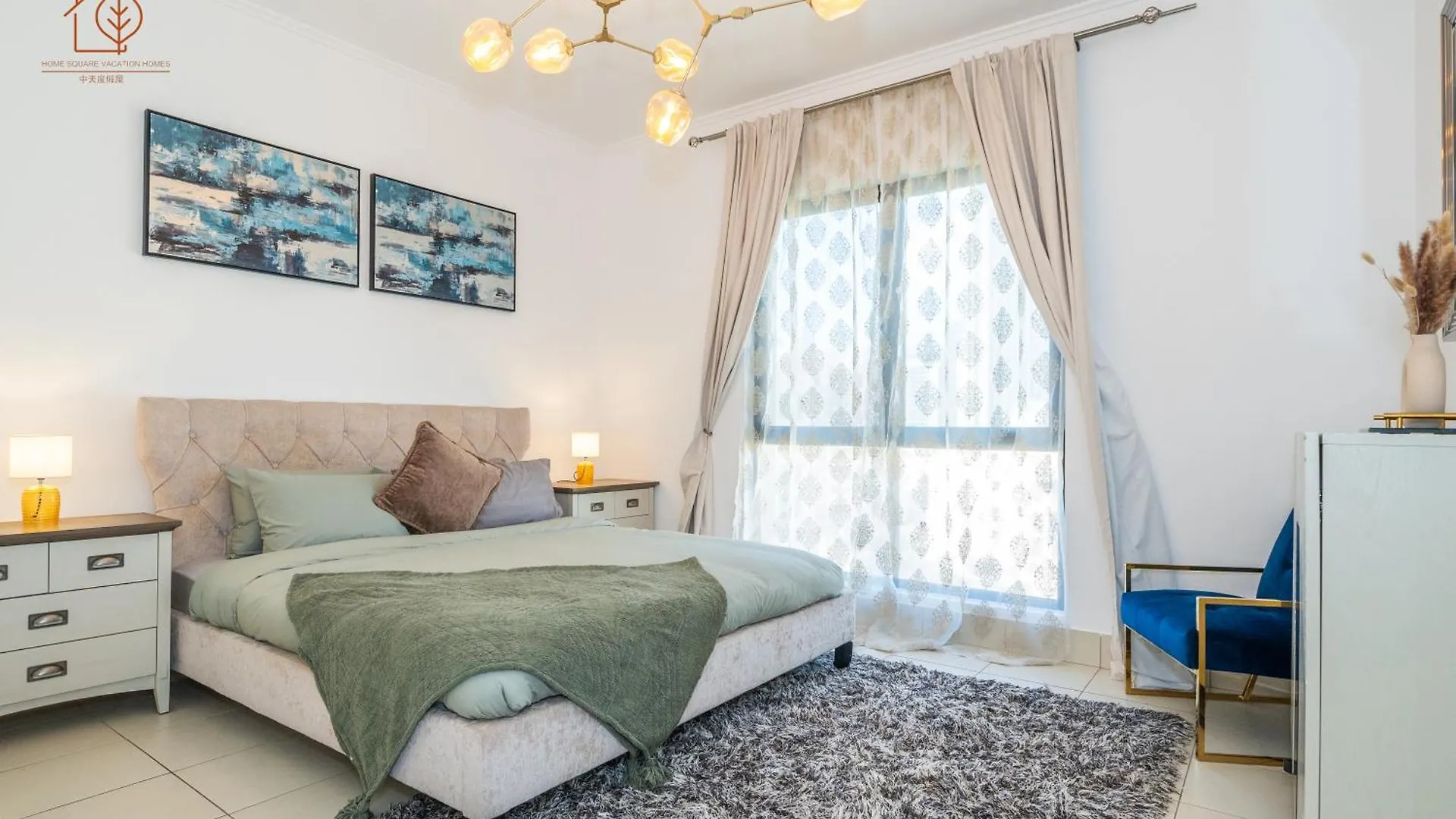 Cozy Old Town 2-Bed Apartment With Burj Khalifa Views 202Rh-2 ドバイ