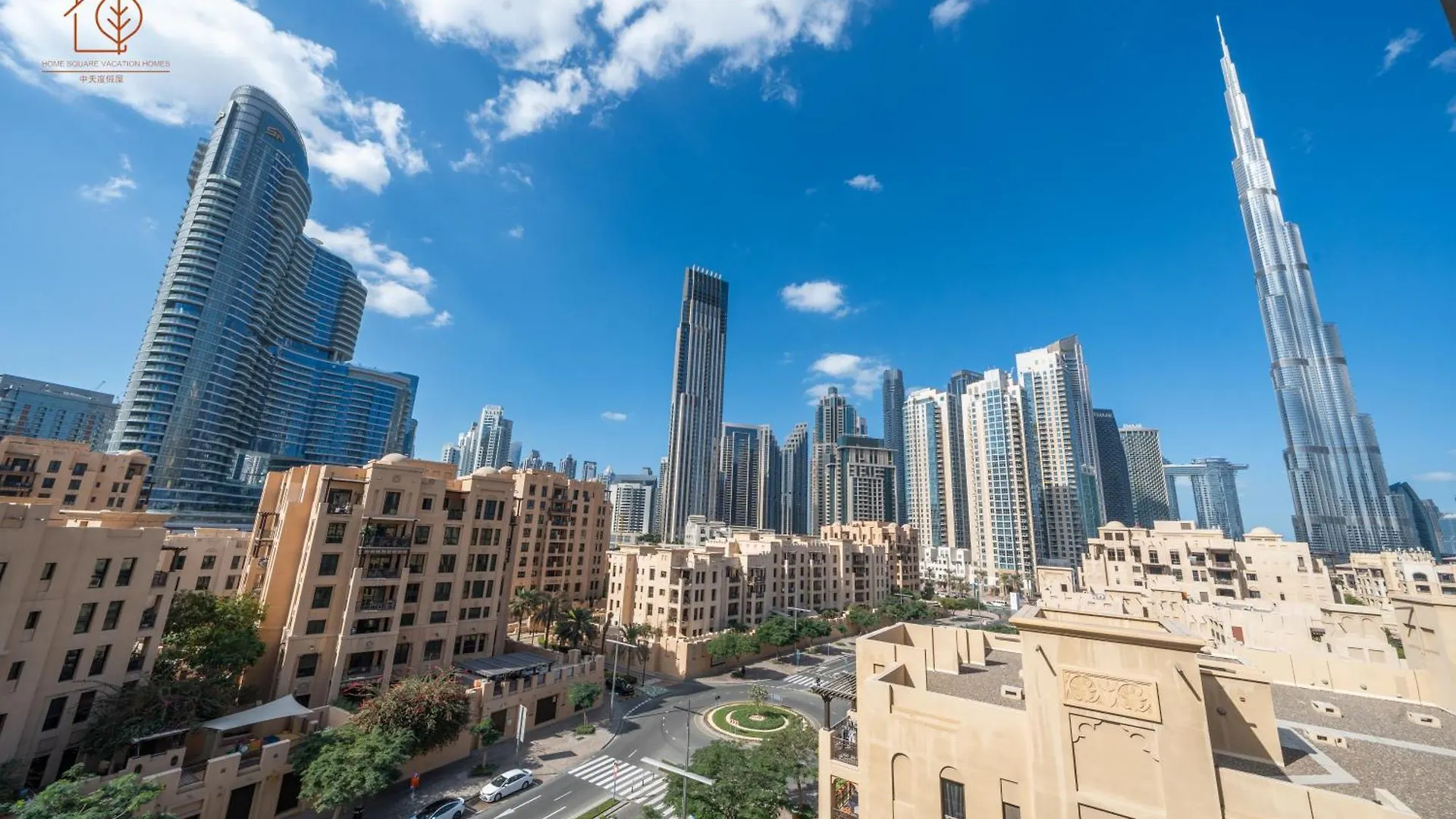 Cozy Old Town 2-Bed Apartment With Burj Khalifa Views 202Rh-2 ドバイ アラブ首長国連邦