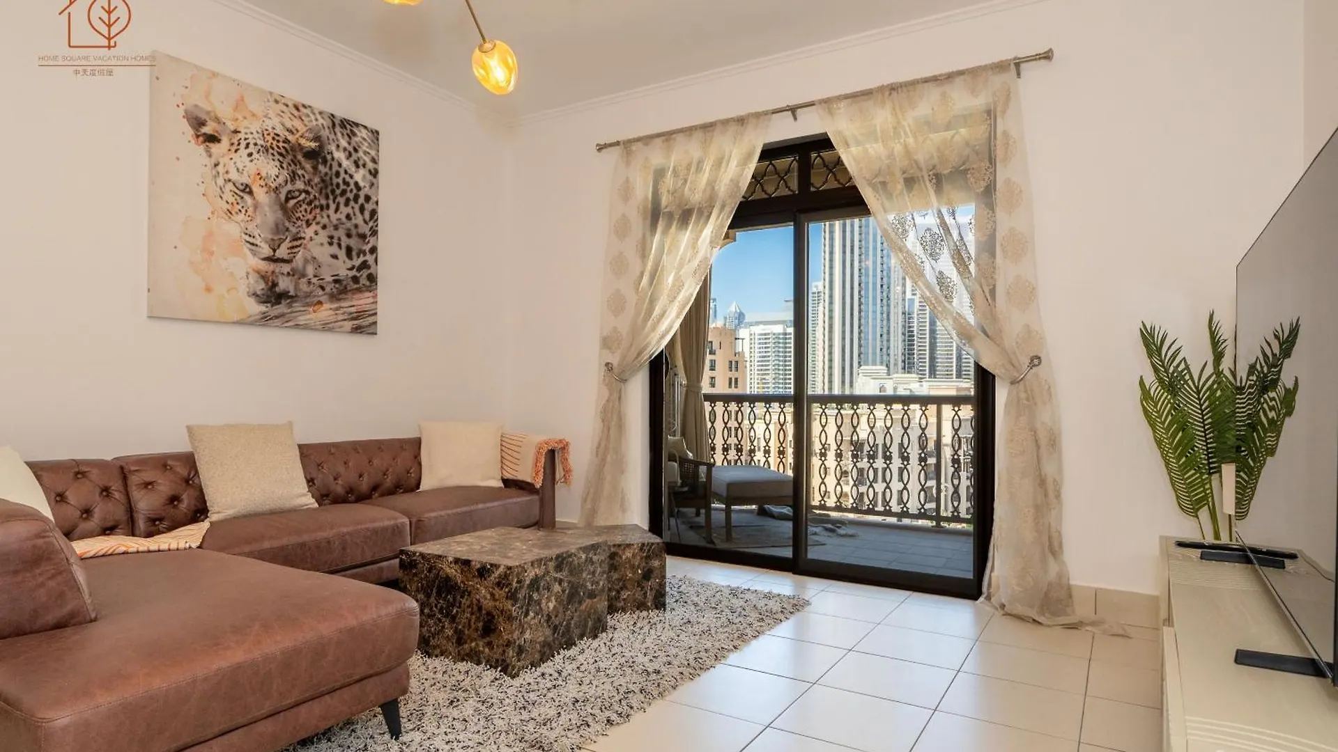 Cozy Old Town 2-Bed Apartment With Burj Khalifa Views 202Rh-2 ドバイ